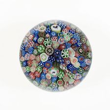 Paperweight, Baccarat, 19th century. Creator: Baccarat Glasshouse