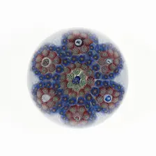 Paperweight, Baccarat, 19th century. Creator: Baccarat Glasshouse
