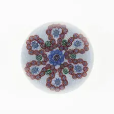 Paperweight, Baccarat, 19th century. Creator: Baccarat Glasshouse