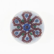 Paperweight, Baccarat, 19th century. Creator: Baccarat Glasshouse