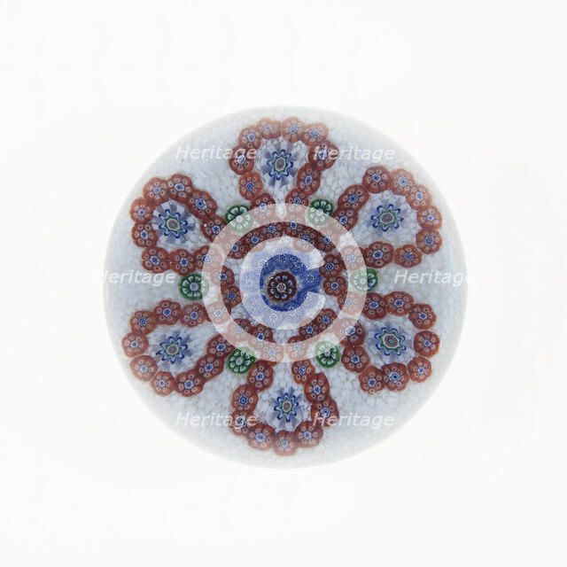 Paperweight, Baccarat, 19th century. Creator: Baccarat Glasshouse.