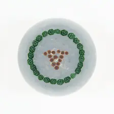 Paperweight, Baccarat, c. 1845-60. Creator: Baccarat Glasshouse