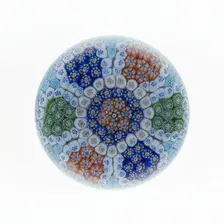 Paperweight, Baccarat, c. 1845-60. Creator: Baccarat Glasshouse