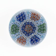 Paperweight, Baccarat, c. 1845-60. Creator: Baccarat Glasshouse