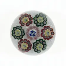 Paperweight, Baccarat, c. 1845-60. Creator: Baccarat Glasshouse