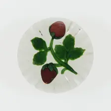 Paperweight, Baccarat, c. 1845-60. Creator: Baccarat Glasshouse
