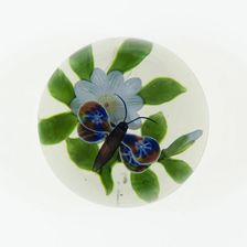 Paperweight, Baccarat, c. 1845-60. Creator: Baccarat Glasshouse