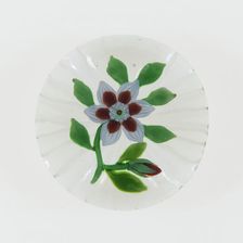 Paperweight, Baccarat, c. 1845-60. Creator: Baccarat Glasshouse