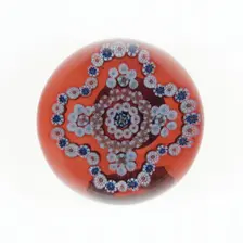 Paperweight, Baccarat, c. 1845-60. Creator: Baccarat Glasshouse