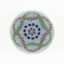 Paperweight, Baccarat, c. 1845-60. Creator: Baccarat Glasshouse