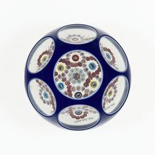 Paperweight, Baccarat, c. 1845-60. Creator: Baccarat Glasshouse