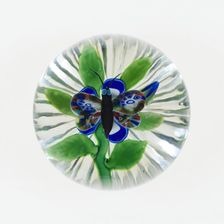Paperweight, Baccarat, c. 1845-60. Creator: Baccarat Glasshouse