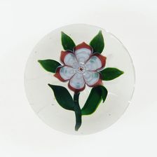 Paperweight, Baccarat, c. 1845-60. Creator: Baccarat Glasshouse