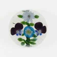 Paperweight, Baccarat, c. 1845-60. Creator: Baccarat Glasshouse