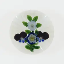 Paperweight, Baccarat, c. 1845-60. Creator: Baccarat Glasshouse