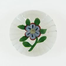 Paperweight, Baccarat, c. 1845-60. Creator: Baccarat Glasshouse