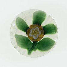 Paperweight, Baccarat, c. 1845-60. Creator: Baccarat Glasshouse