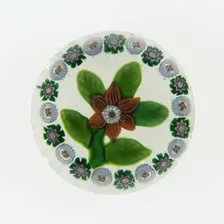 Paperweight, Baccarat, c. 1845-60. Creator: Baccarat Glasshouse