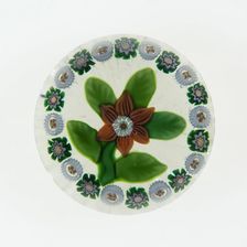 Paperweight, Baccarat, c. 1845-60. Creator: Baccarat Glasshouse