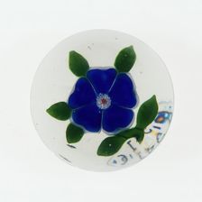 Paperweight, Baccarat, c. 1845-60. Creator: Baccarat Glasshouse