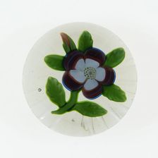 Paperweight, Baccarat, c. 1845-60. Creator: Baccarat Glasshouse