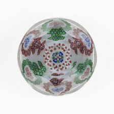 Paperweight, Baccarat, c. 1845-60. Creator: Baccarat Glasshouse