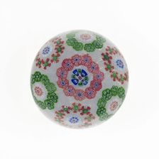 Paperweight, Baccarat, c. 1845-60. Creator: Baccarat Glasshouse