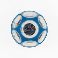 Paperweight, Baccarat, c. 1845-60. Creator: Baccarat Glasshouse