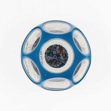 Paperweight, Baccarat, c. 1845-60. Creator: Baccarat Glasshouse