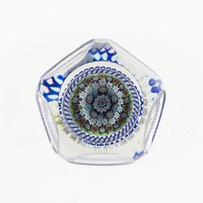 Paperweight, Baccarat, c. 1845-60. Creator: Baccarat Glasshouse