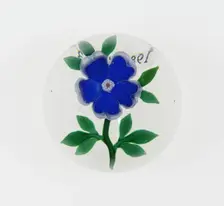 Paperweight, Baccarat, c. 1845-60. Creator: Baccarat Glasshouse