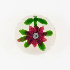Paperweight, Baccarat, c. 1845-60. Creator: Baccarat Glasshouse