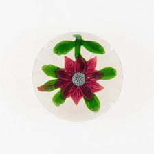 Paperweight, Baccarat, c. 1845-60. Creator: Baccarat Glasshouse