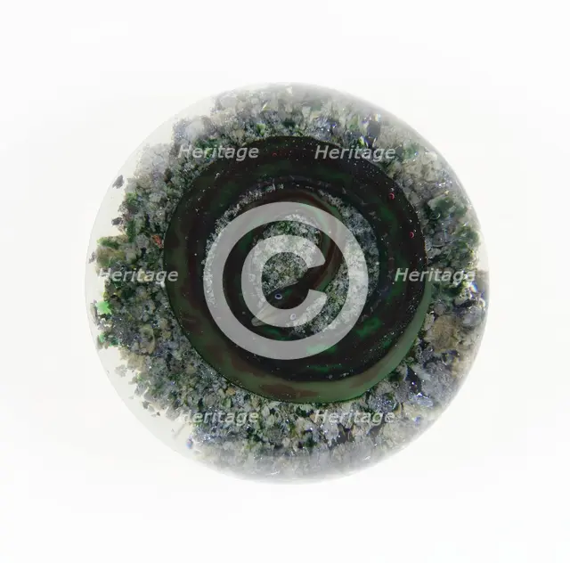 Paperweight, Baccarat, c. 1845-60. Creator: Baccarat Glasshouse.