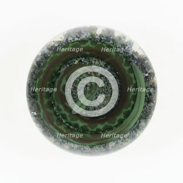 Paperweight, Baccarat, c. 1845-60. Creator: Baccarat Glasshouse.