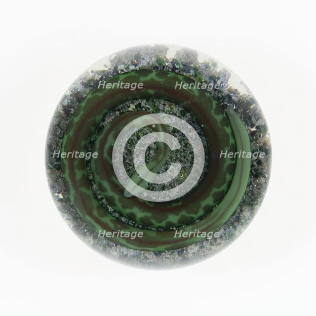 Paperweight, Baccarat, c. 1845-60. Creator: Baccarat Glasshouse.