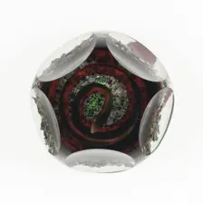 Paperweight, Baccarat, c. 1845-60. Creator: Baccarat Glasshouse