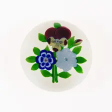 Paperweight, Baccarat, c. 1845-60. Creator: Baccarat Glasshouse