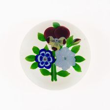 Paperweight, Baccarat, c. 1845-60. Creator: Baccarat Glasshouse