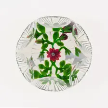 Paperweight, Baccarat, c. 1845-60. Creator: Baccarat Glasshouse