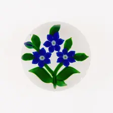 Paperweight, Baccarat, c. 1845-60. Creator: Baccarat Glasshouse