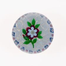 Paperweight, Baccarat, c. 1845-60. Creator: Baccarat Glasshouse