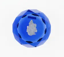 Paperweight, Baccarat, c. 1846-55. Creator: Baccarat Glasshouse