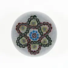 Paperweight, Baccarat, c. 1846-55. Creator: Baccarat Glasshouse