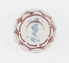 Paperweight, Baccarat, Mid 19th century. Creator: Baccarat Glasshouse