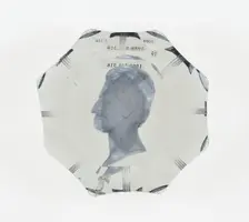 Paperweight, Baccarat, Mid 19th century. Creator: Baccarat Glasshouse