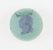 Paperweight, Baccarat, Mid 19th century. Creator: Baccarat Glasshouse