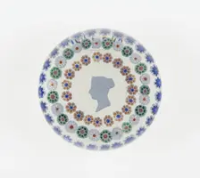 Paperweight, Baccarat, Mid 19th century. Creator: Baccarat Glasshouse