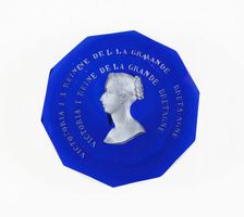 Paperweight, Baccarat, Mid 19th century. Creator: Baccarat Glasshouse