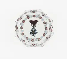 Paperweight, Baccarat, Mid 19th century. Creator: Baccarat Glasshouse